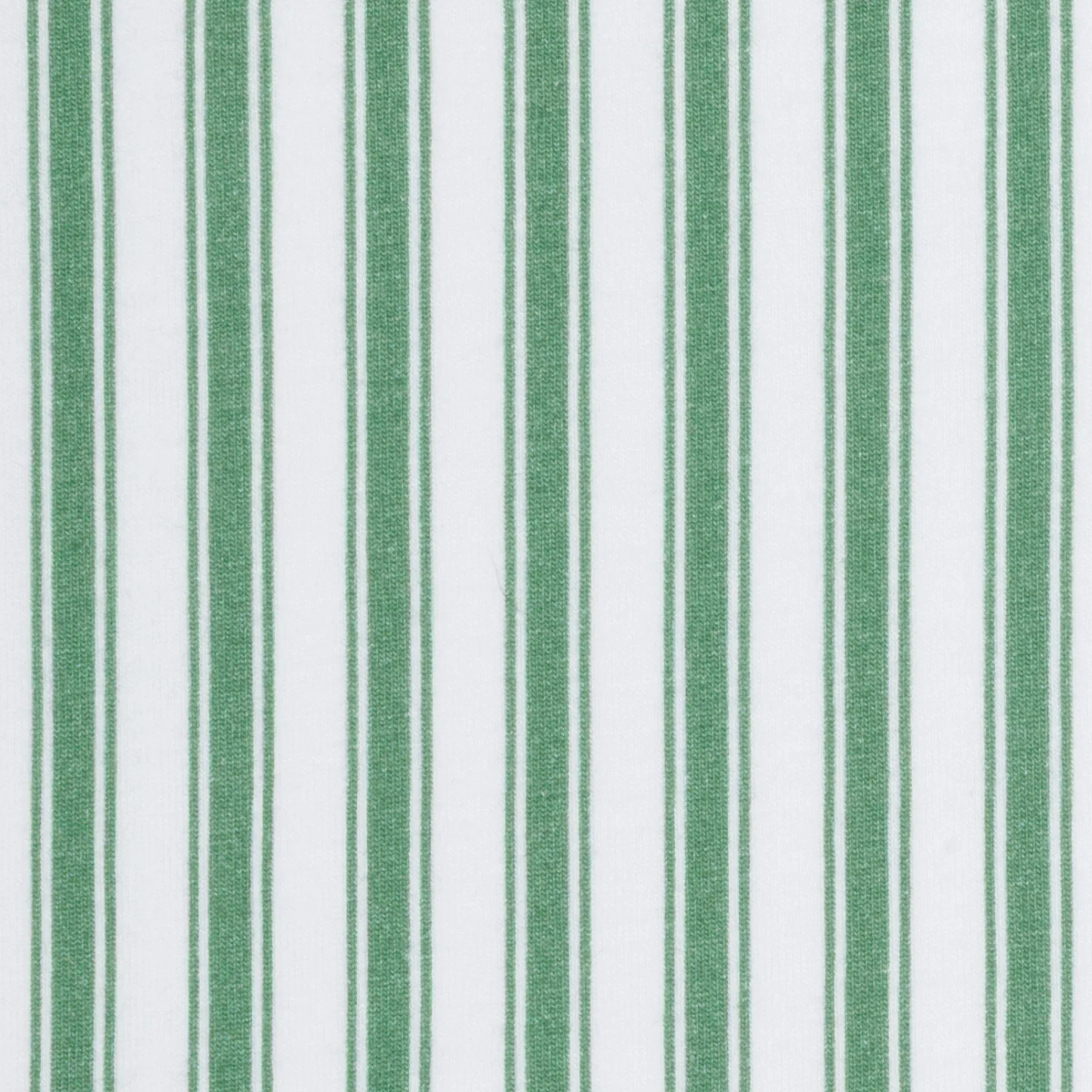 baby boxwood ticking stripe pima footie - Image 6