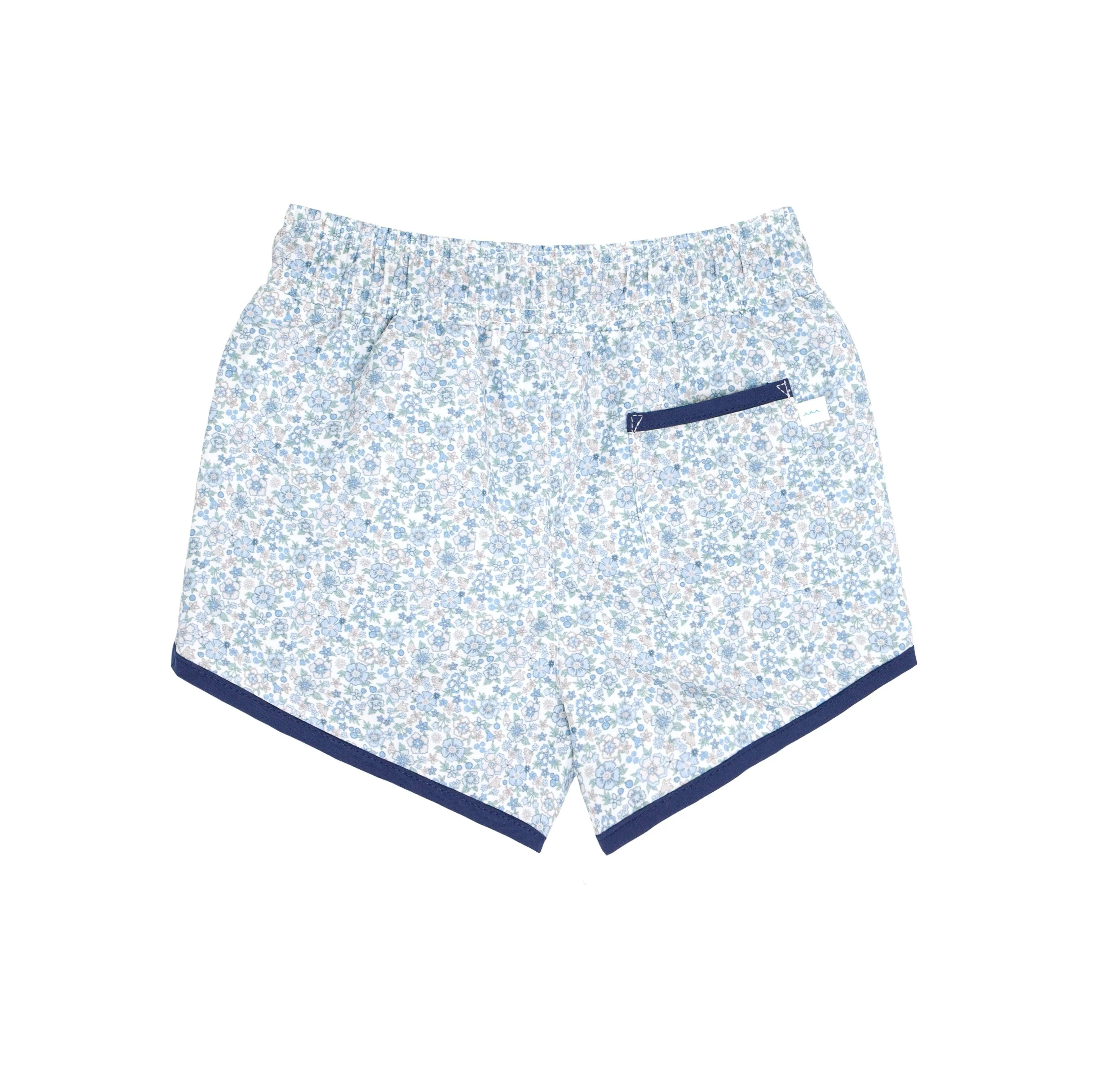 boys slate floral boardie - Image 6