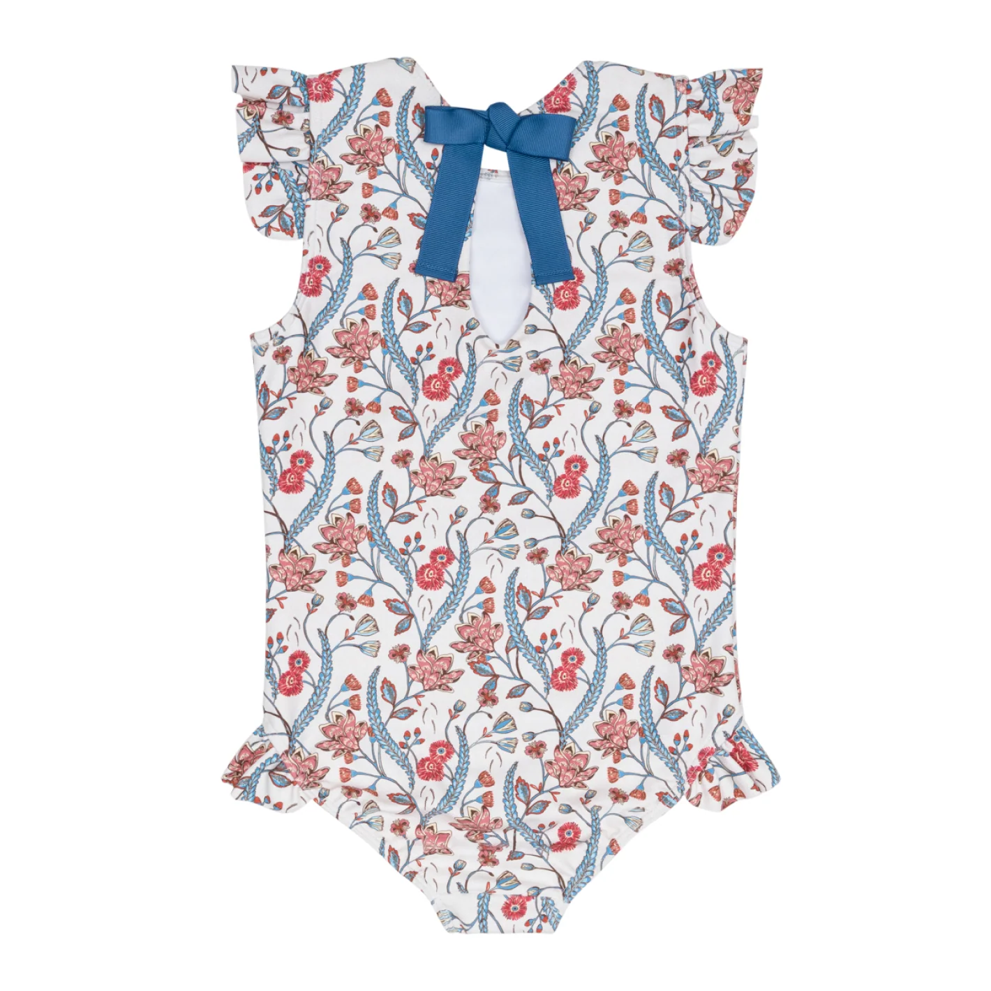 girls mercado bloom ruffle cap sleeve one piece - Image 6