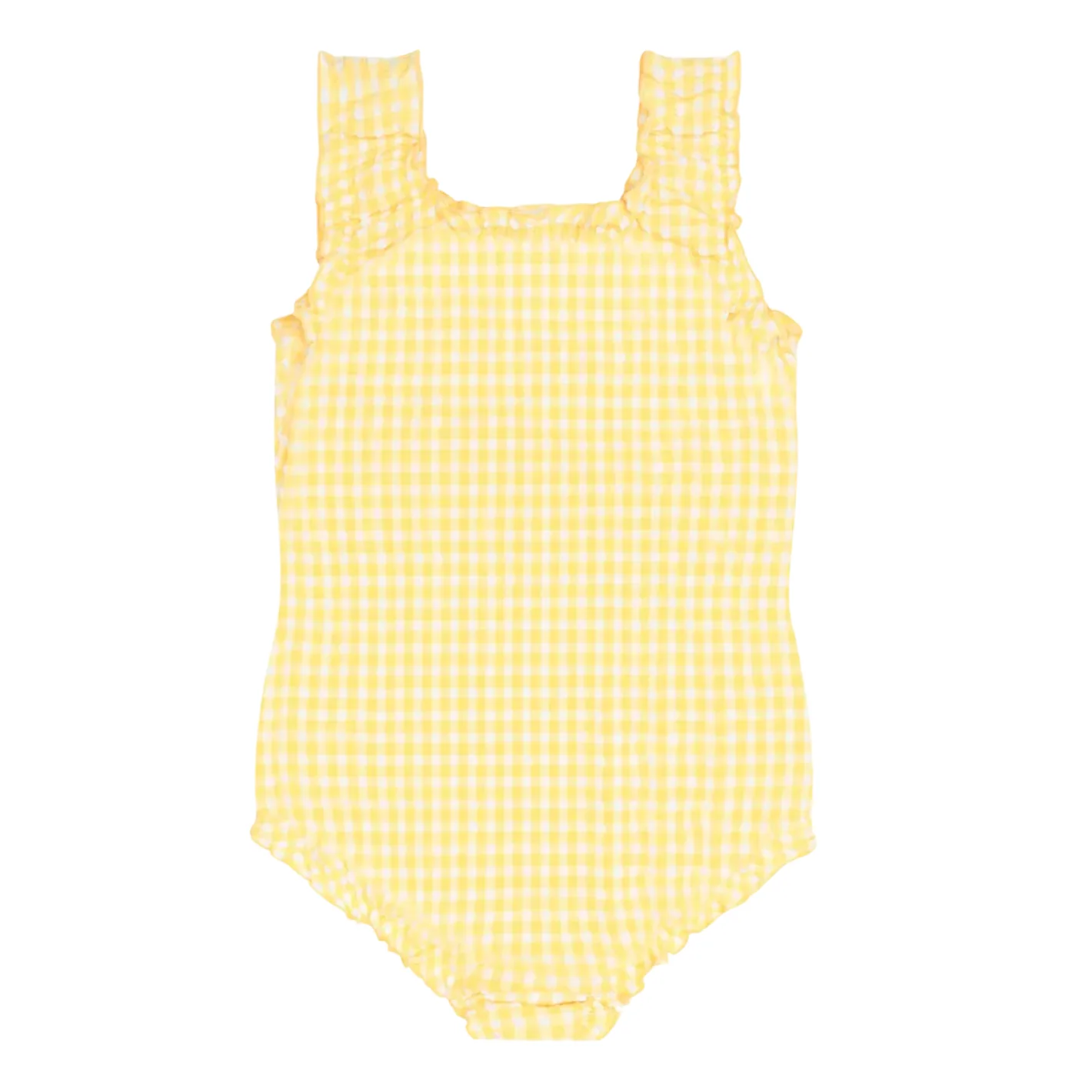 girls soleil gingham scoop neck one piece - Image 5