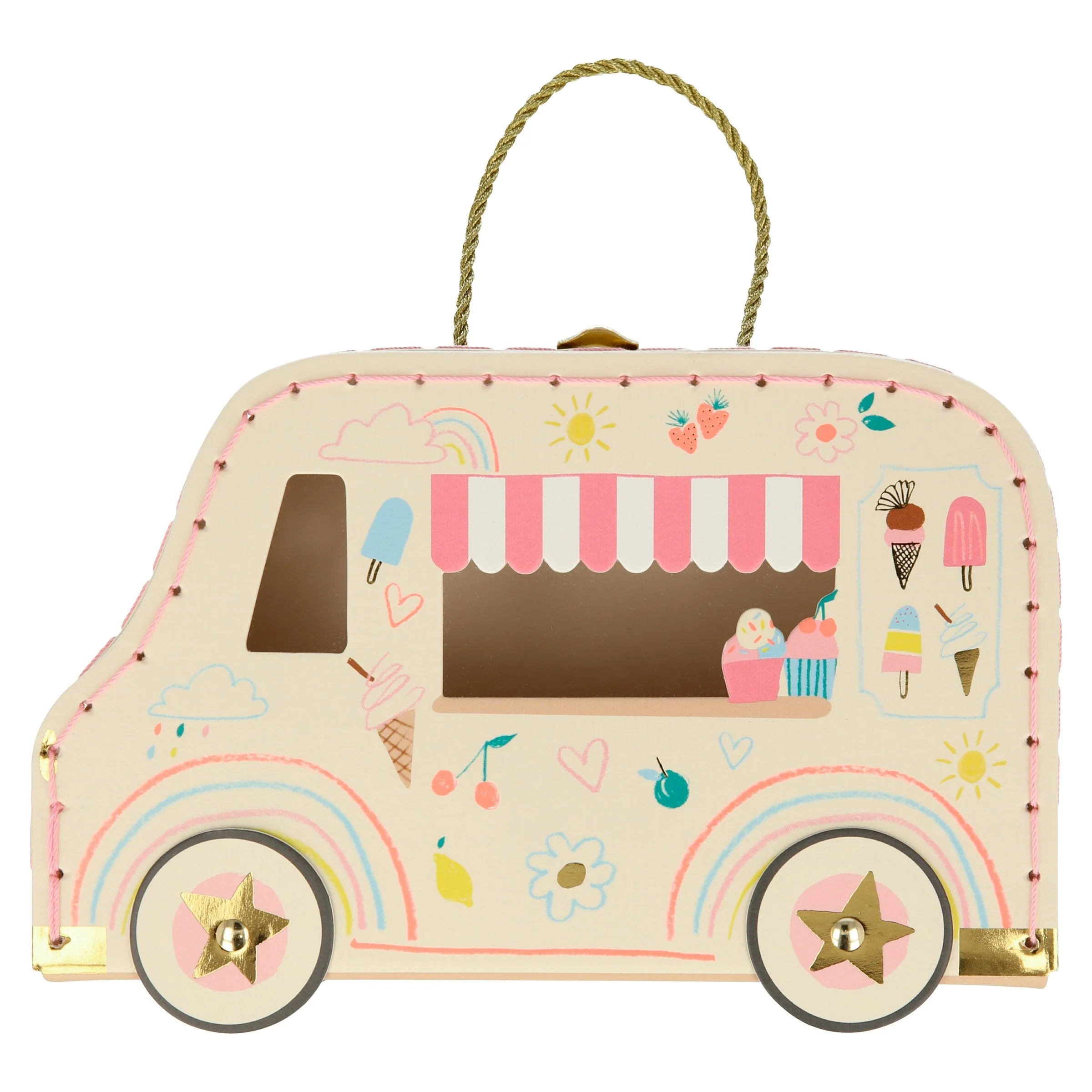 Ice Cream Van Bunny Mini Suitcase Doll - Image 6