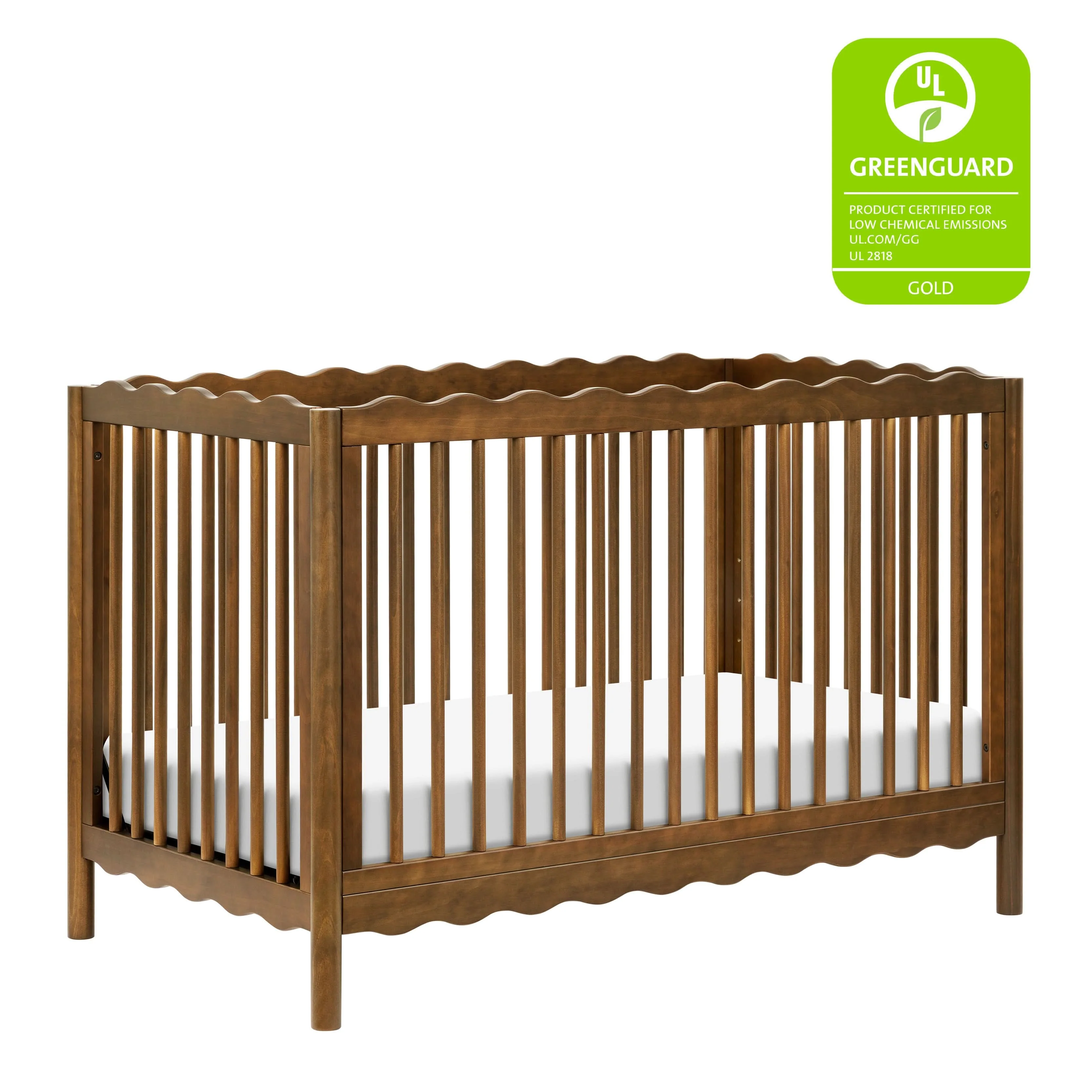 Swell 4-in-1 Convertible Crib with Toddler Bed Conversion Kit - Image 40