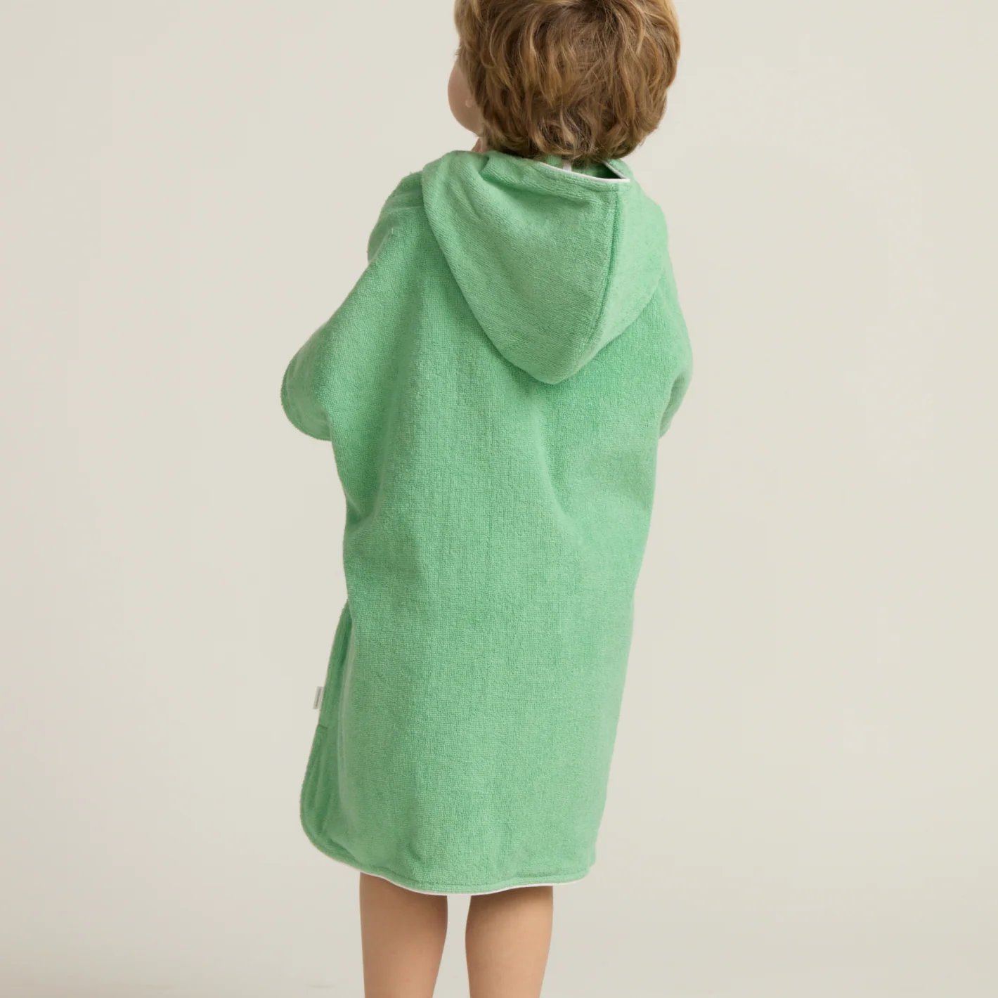 unisex gustavia green hooded towel coverup - Image 4