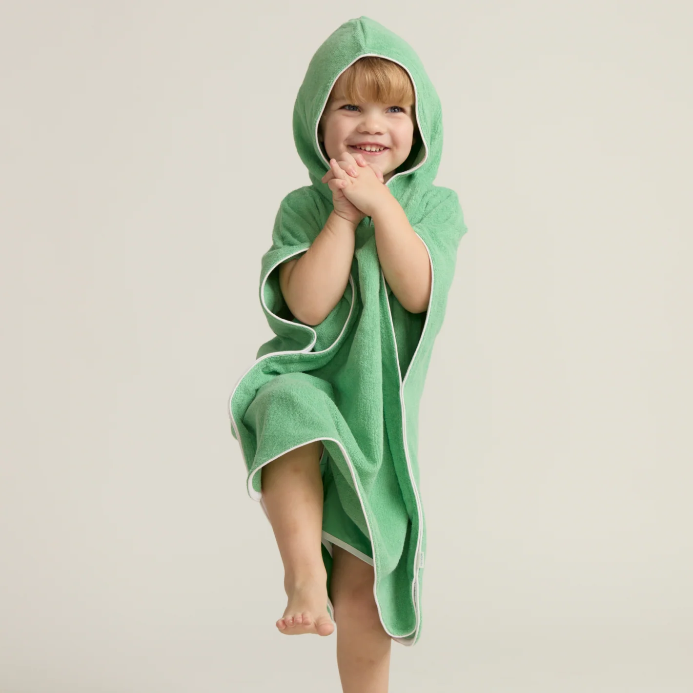 unisex gustavia green hooded towel coverup - Image 5