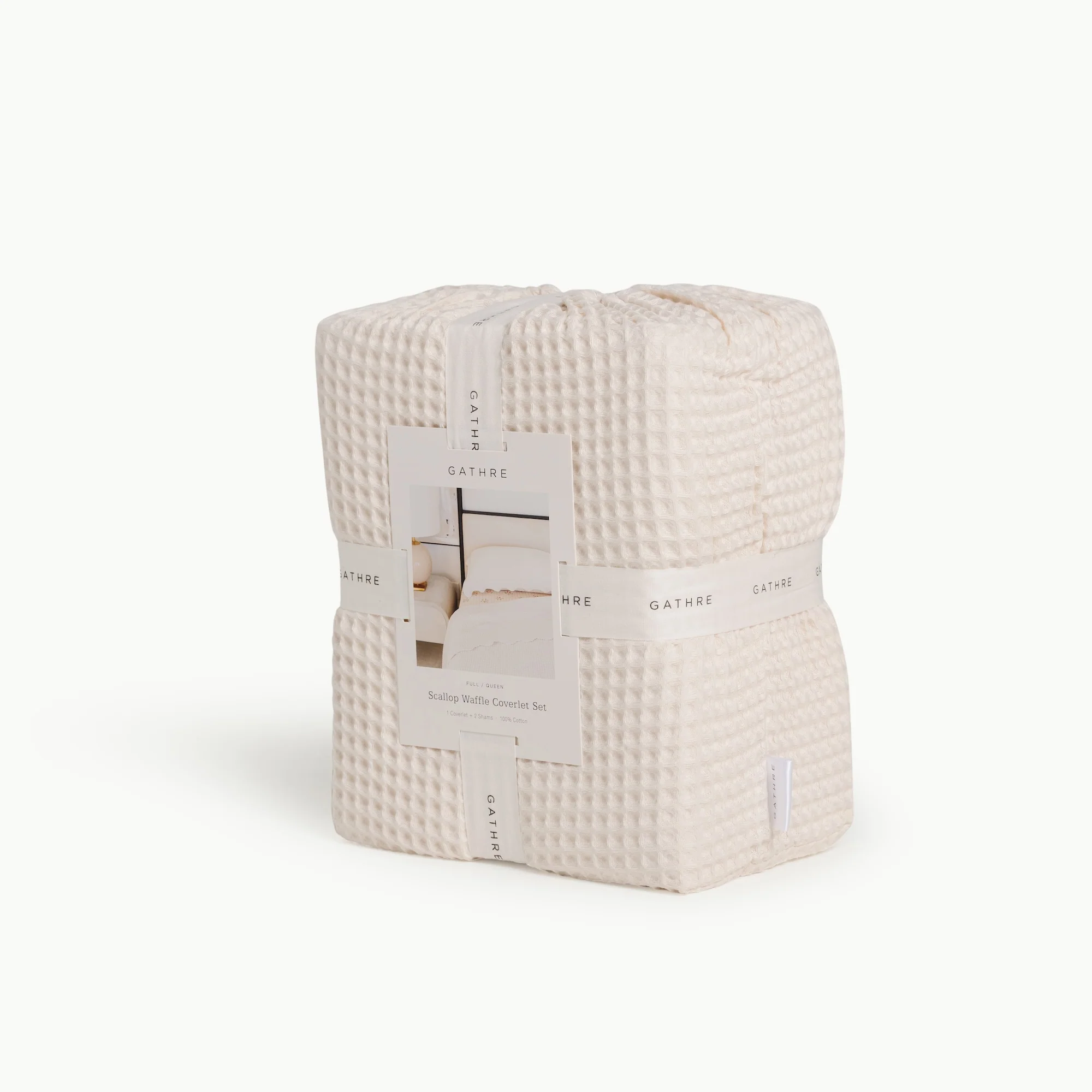 Waffle Knit Coverlet Set - Image 10