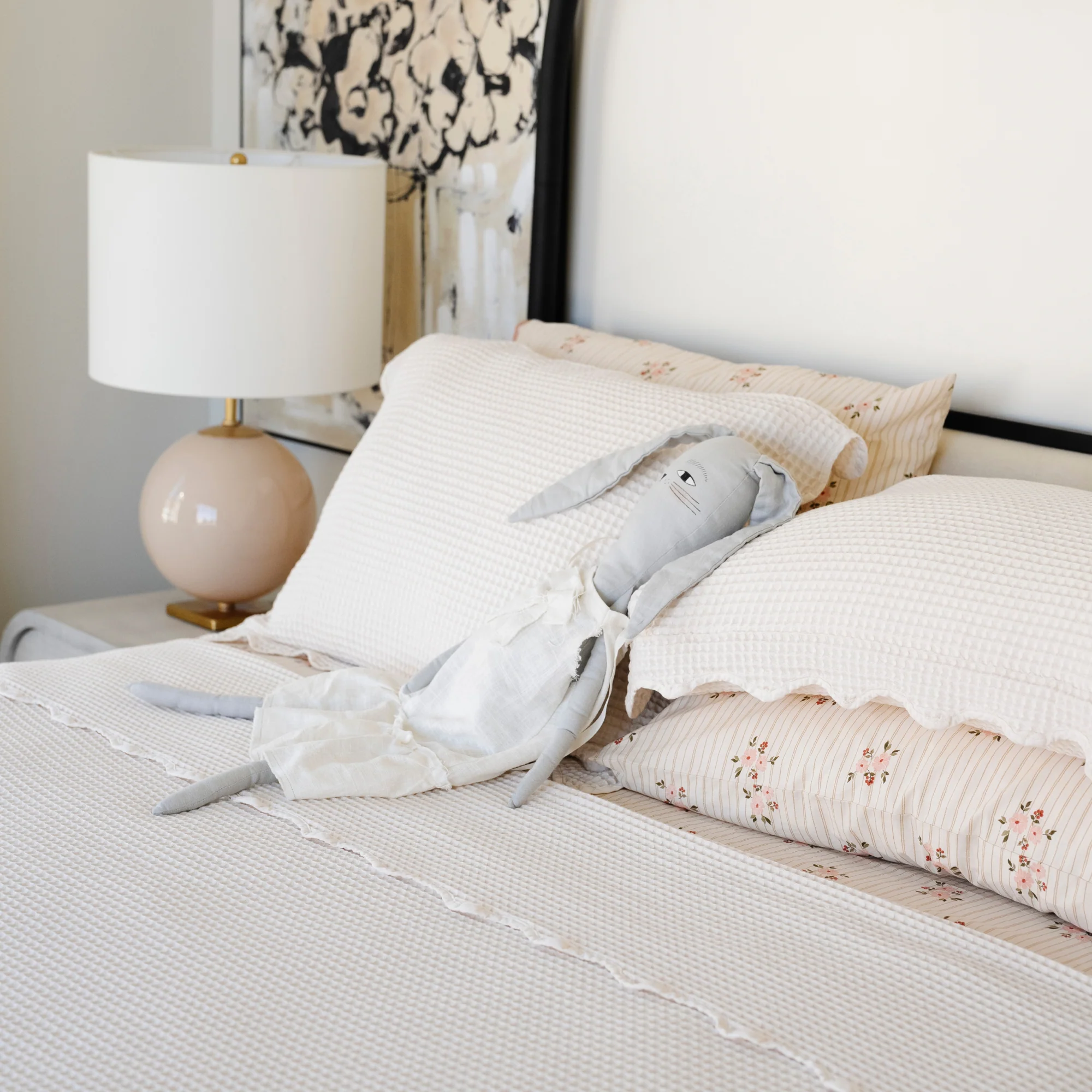 Waffle Knit Coverlet Set - Image 5