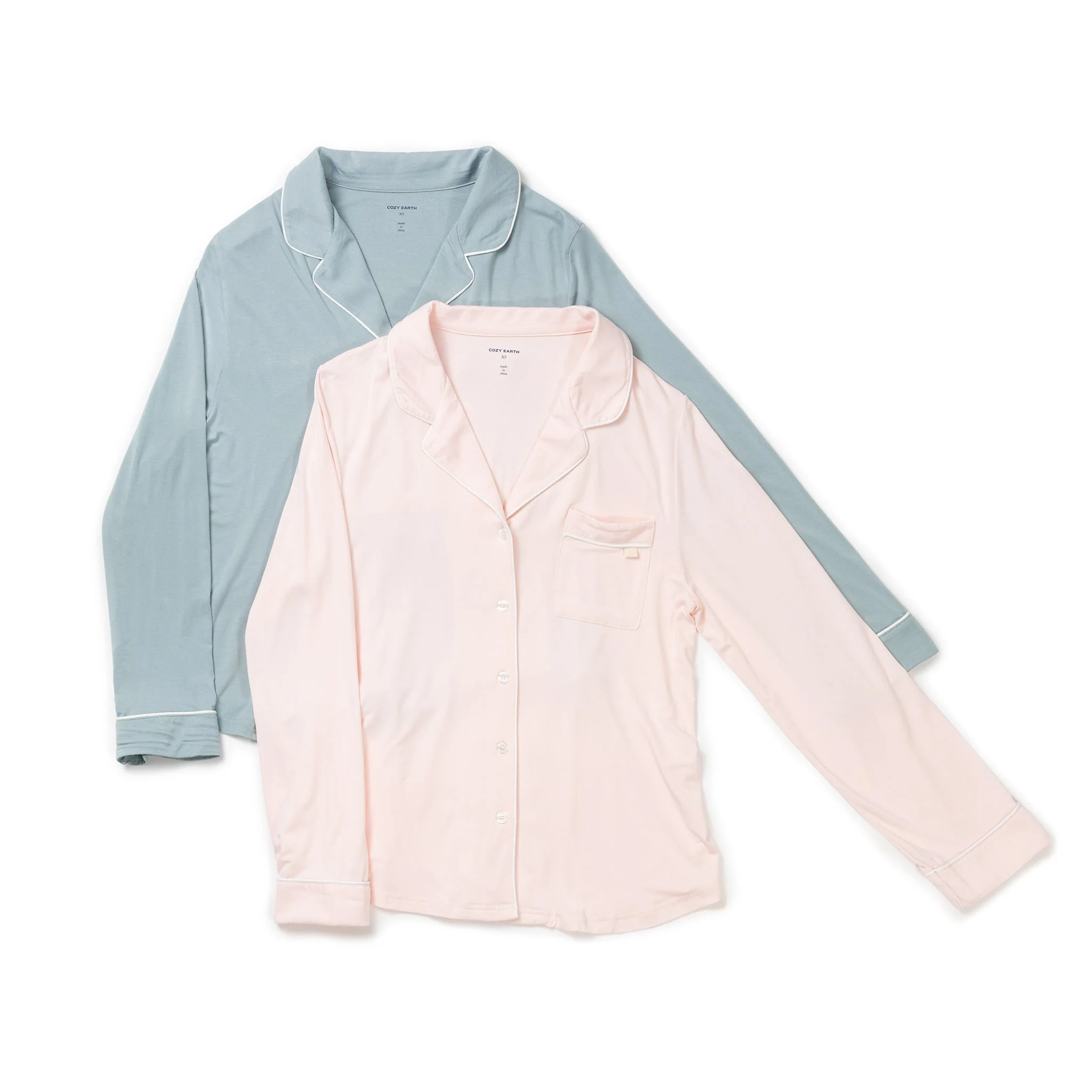 Women's Bamboo Stretch-Knit Long Sleeve Pajama Set - Image 13