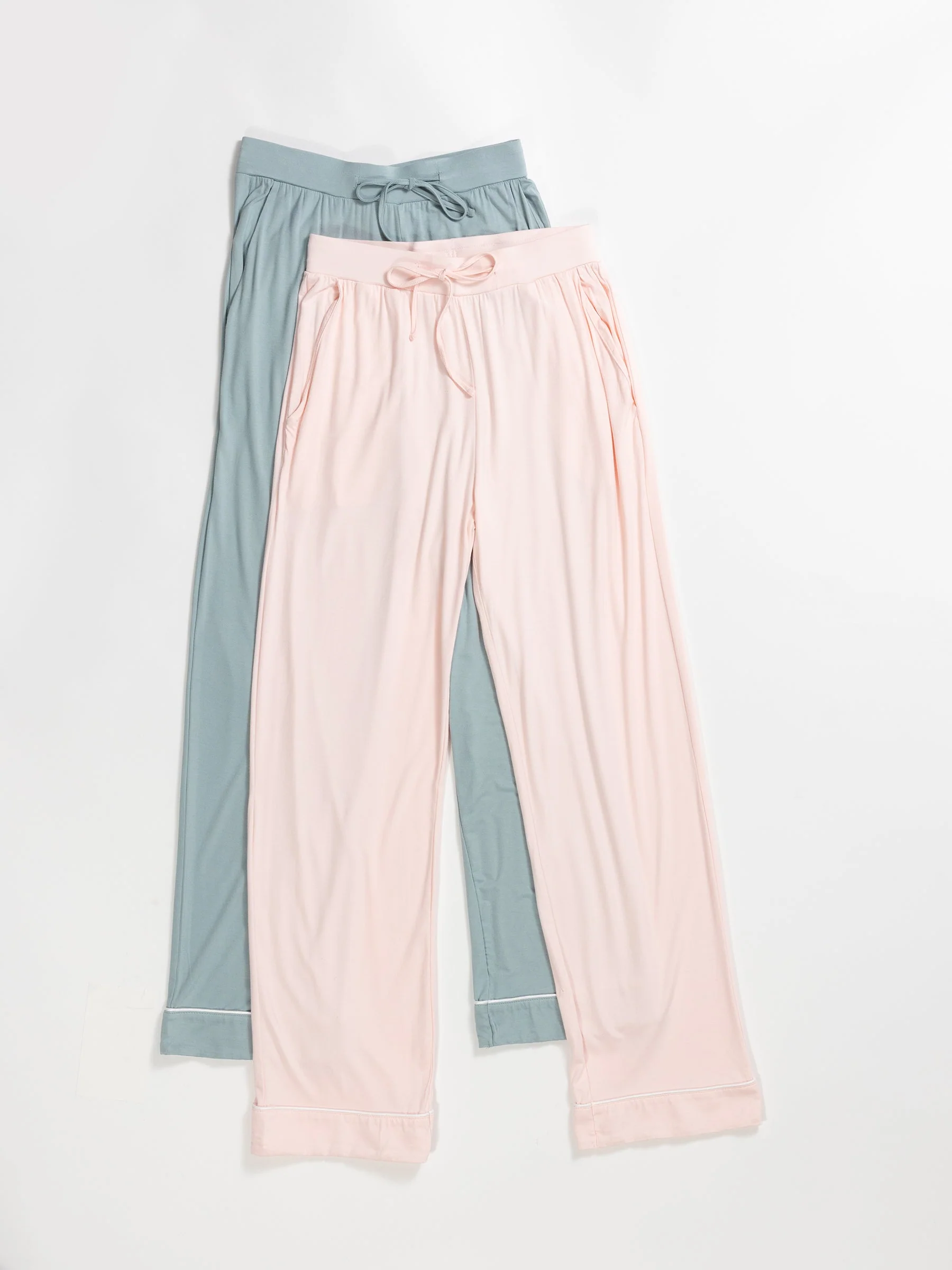 Women's Bamboo Stretch-Knit Long Sleeve Pajama Set - Image 14