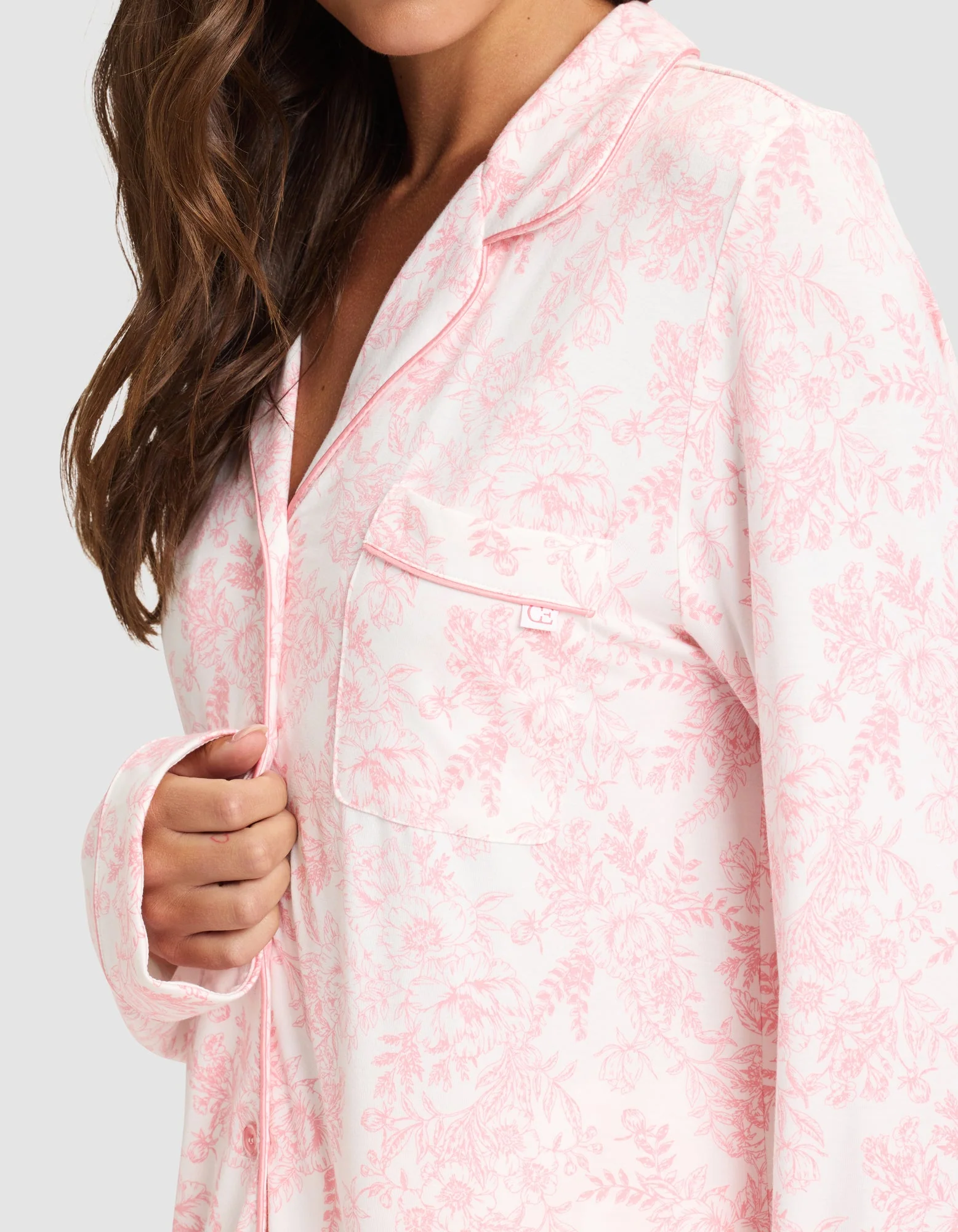 Women's Bamboo Stretch-Knit Long Sleeve Pajama Set - Image 41