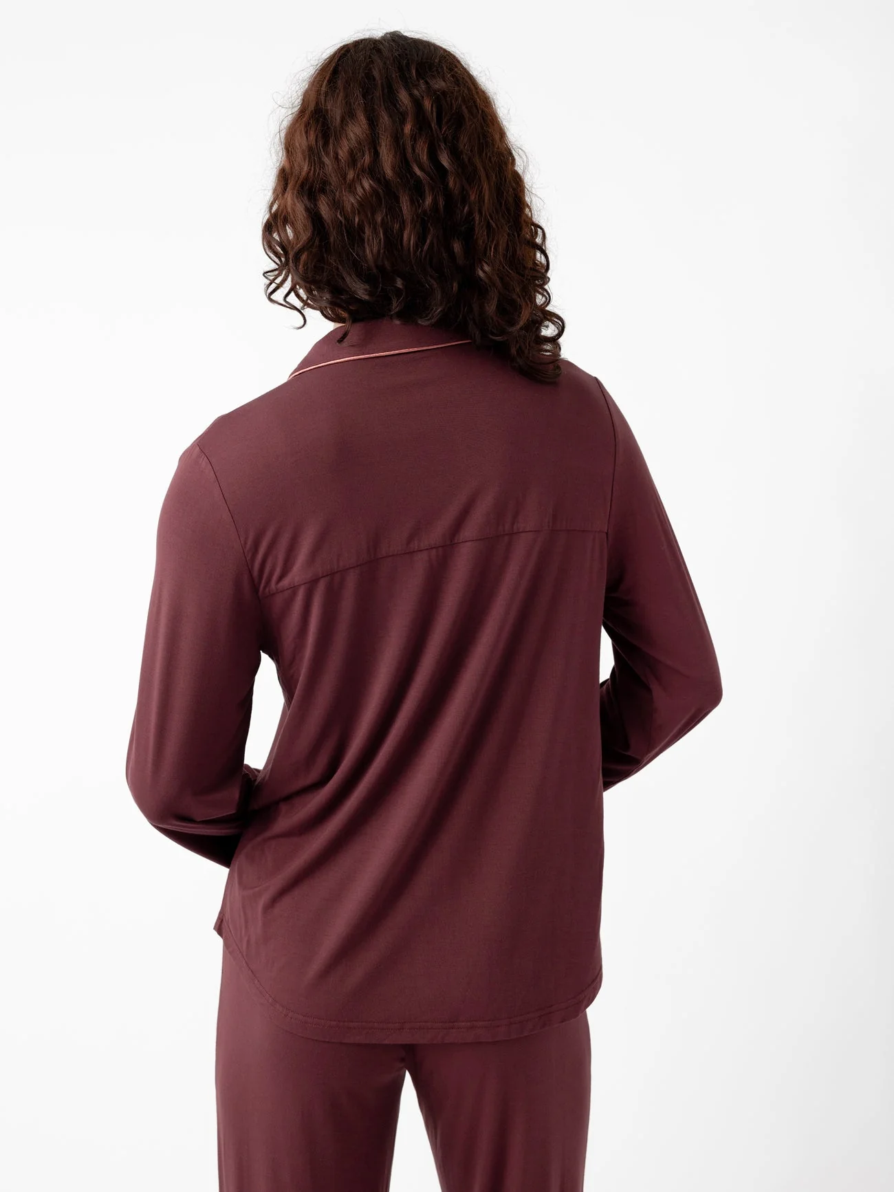 Women's Bamboo Stretch-Knit Long Sleeve Pajama Set - Image 87